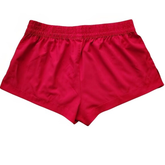 U.S POLO ASSN Women's Mini Shorts Red White Logo Size Large - Picture 6 of 10